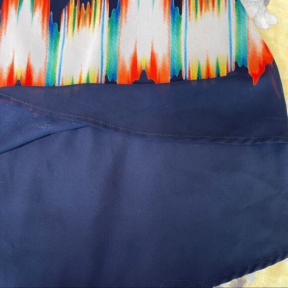 Collective Concepts Layered Adjustable Strap Flame Print Cami - Small - Picture 3 of 10